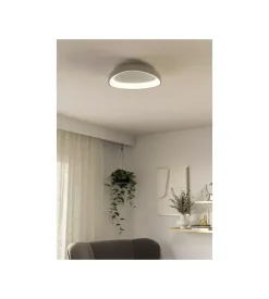 Plafoniera led da interno eglo "loretello" bianco 2700-6500k