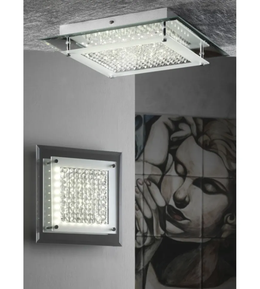 Plafoniera led onli "antilia" 28x28 cm, 12 w