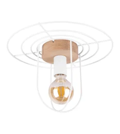 Plafoniera onli "cesare" bianca 1 luce, e27