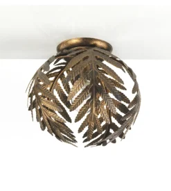 Plafoniera onli "felce" bronzo diametro 25 cm, e27