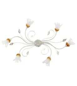 Plafoniera ovale onli "lancia" 6 luci, e14