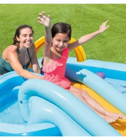 Playcenter gonfiabile intex "jungle" 244x198x71 cm i.3 - cod. 57161np