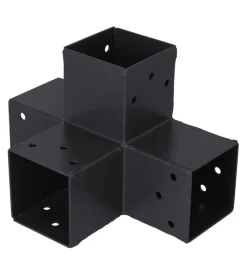 Plug-in connettore giunto suki 7x7 angolo 90° antracite con 4 connessioni