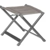 Poggiapiedi autoportante brunner "aravel 3d standalone footrest" in alluminio e 3durafeel grigio chiaro 61x49x49 cm