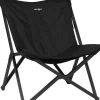 Poltrona da campeggio brunner "action vivavita relaxer" in alluminio e poliestere nero 75x44x43/95 cm