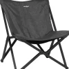 Poltrona da campeggio brunner "action vivavita relaxer" in alluminio e poliestere grigio 75x44x43/95 cm