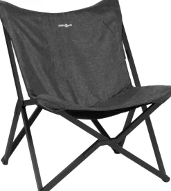 Poltrona da campeggio brunner "action vivavita relaxer" in alluminio e poliestere grigio 75x44x43/95 cm