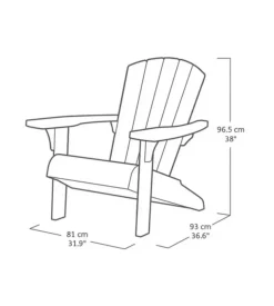 Poltrona da esterno keter 