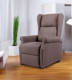 Poltrona relax con recliner elettrico bellahome 