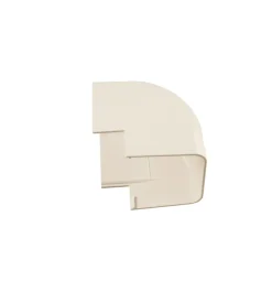 Poly pool - 1 angolo esterno per canale "80 mm x 60 mm" avorio