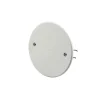 Poly pool - 2 coperchi per scatole tonde da incasso ø 80 mm bianchi
