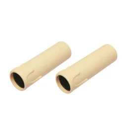 Poly pool - 2 portalampada e27 a candela 250 v~ con staffa metallica avorio