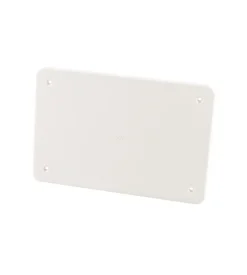 Poly pool - coperchio per scatola di derivazione da incasso dimensione 161 x 130 mm bianco