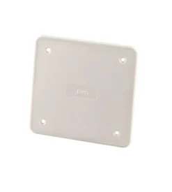 Poly pool - coperchio per scatola di derivazione da incasso dimensione 92 x 92 mm bianco