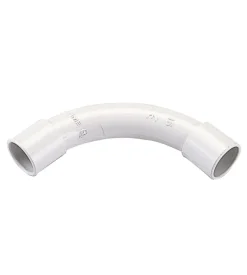 Poly pool - curva a 90° per tubi rigidi ø 16 mm ip40 grigia