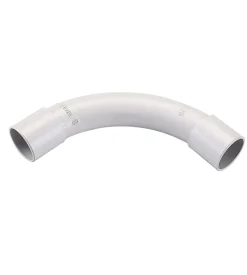 Poly pool - curva a 90° per tubi rigidi ø 25 mm ip40 grigie