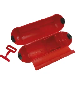 Poly pool - guscio waterproof rosso