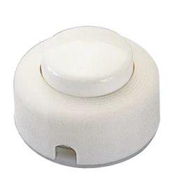 Poly pool - interruttore unipolare 2 a con morsetto di terra bianco