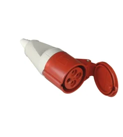 Poly pool - presa mobile industriale 16 a 3p+t rossa