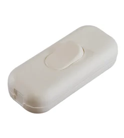 Poly pool - pulsante unipolare 2 a bianco