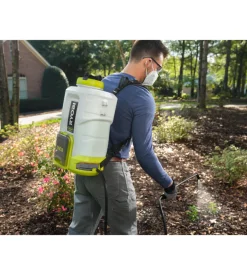 Pompa a spalle a batteria ryobi "ry18bpsa-0" 15l 18v,solo corpo macchina