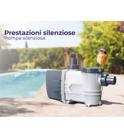 Pompa a velocita' variabile gre per piscina da 65 m³