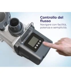 Pompa a velocita' variabile gre per piscina da 65 m³