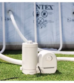 Pompa filtro a cartuccia intex "krystal clear" per piscine easy-frame 549x549 cm 5678 l/h - cod. 26636