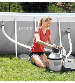 Pompa filtro a sabbia intex "krystal clear" 5700 l/h - cod. 26644fr