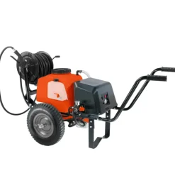 Pompa irroratrice a batteria carrellata stocker "303" 80l 10 bar 12v 36ah