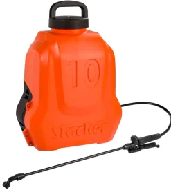 Pompa irroratrice a spalla a batteria stocker "238" 10l 2,5 bar 12v 2,5ah