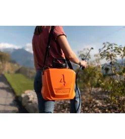 Pompa irroratrice a tracolla a batteria stocker "401" 4l 2 bar 3,6v 2,5ah