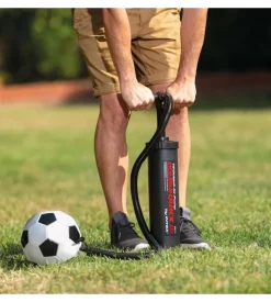 Pompa manuale intex "double quick iii" colore nero con 4 ugelli, 48 cm - cod. 68615