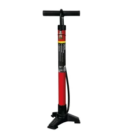 Pompa per bicicletta lampa "tre piedi" in acciaio - 94214