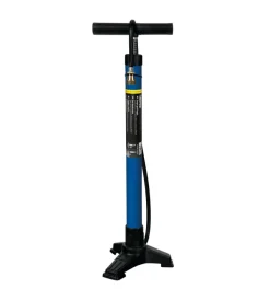 Pompa per bicicletta lampa "tre piedi" in acciaio - 94214