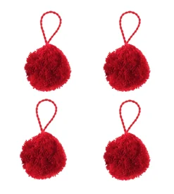 Pon-pon cm 3 con asola - acrilico