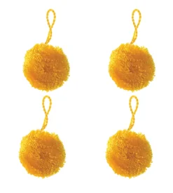 Pon-pon cm 3 con asola - acrilico