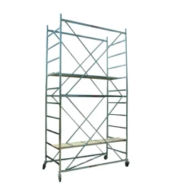 Ponteggio mobile marchetti con ruote e struttura in acciaio grim eu 75 -