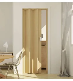 Porta a soffietto da interno "maya" cedro 83x214 cm