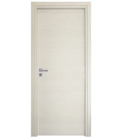 Porta battente da interno reversibile quarzo, 80x200 cm