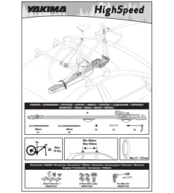 Porta bicicletta da tetto