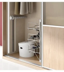 Porta cinture laterale estraibile tecnoplastica alluminio