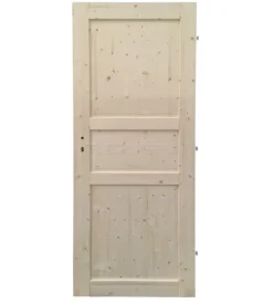 Porta monako reversibile in abete - 80 x 210 cm