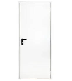 Porta multiuso reversibile tamburata "tv" bianco antigraffio 80x200 cm
