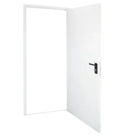 Porta multiuso reversibile tamburata "tv" bianco antigraffio 80x200 cm