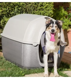 Porta per cucce ferplast "kenny 05" in plastica trasparente 28,4x0,2x46 cm