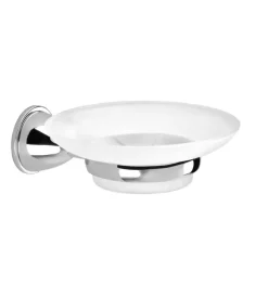 Porta sapone genziana cromato