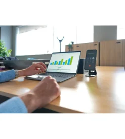 Porta telefono magnetico da tavolo lampa "mag wireless stand" con ricarica wireless - 91807