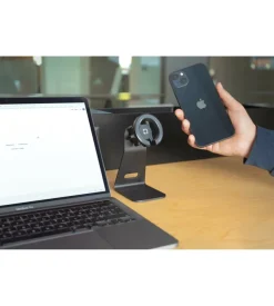 Porta telefono magnetico da tavolo lampa "mag pro stand" con base adesiva - 91769