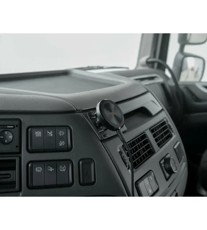 Porta telefono magnetico lampa "mag wireless stick" con ricarica wireless e attacco adesivo - 91804